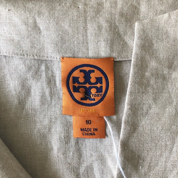 Tory Burch Linen Tunic - Picture 2 of 5